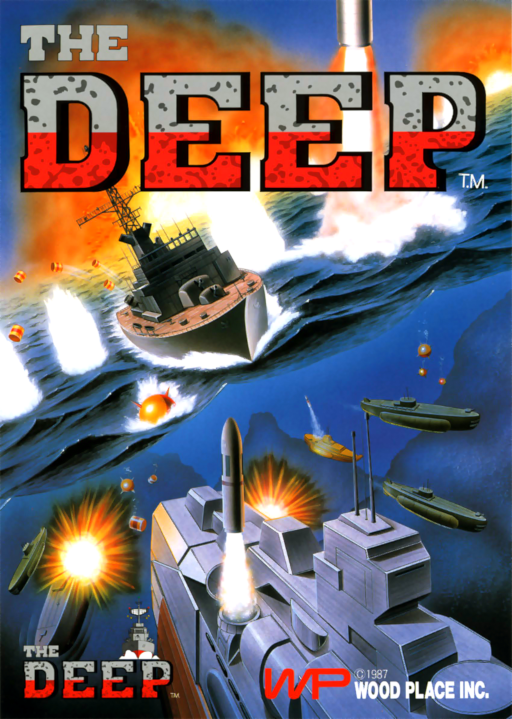 The Deep (Japan) Arcade Game Cover